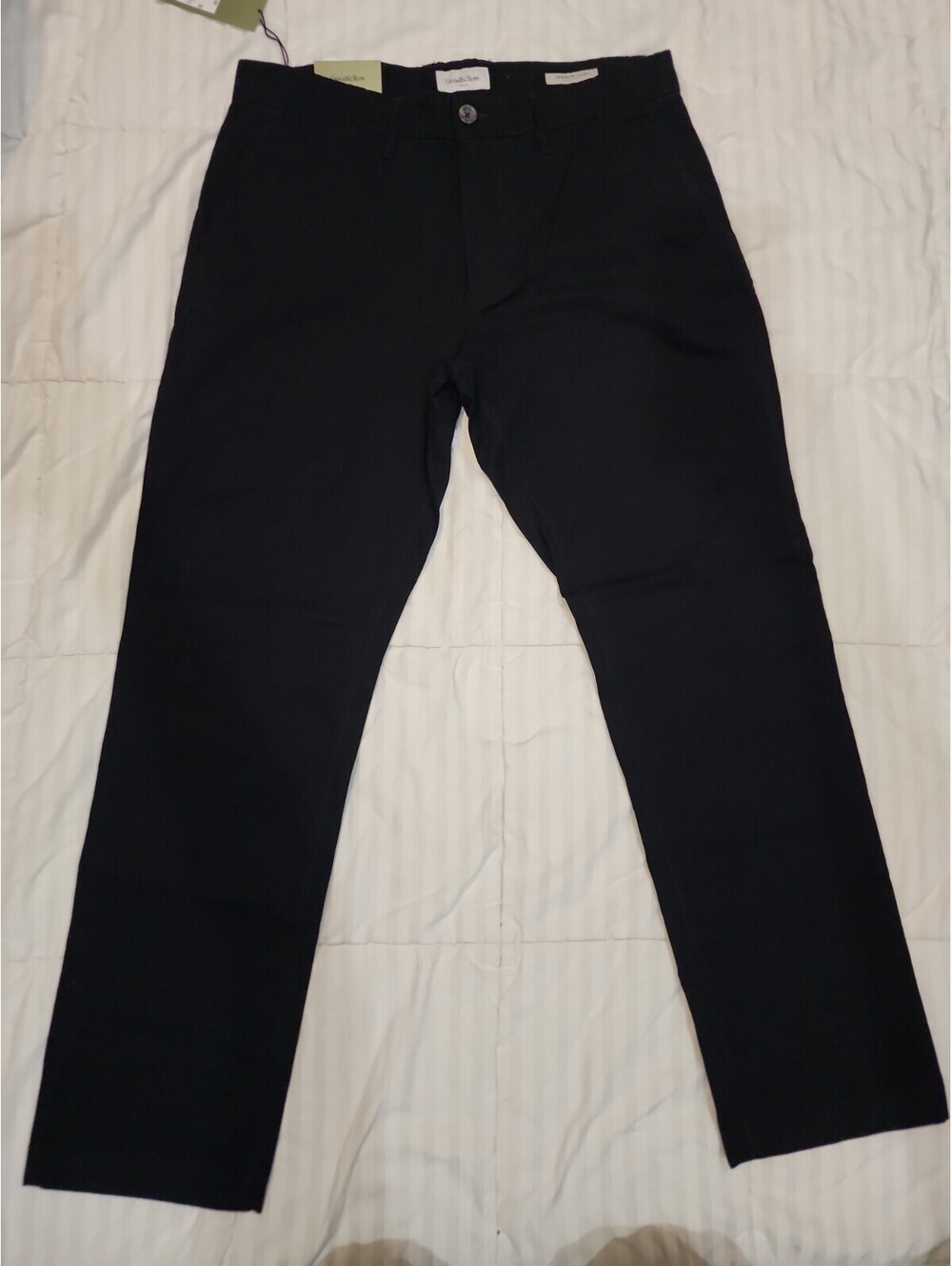 Goodfellow & Co Men’s Hennepin Chino Atlético Black 34W X 30L Indonesia RN#17730